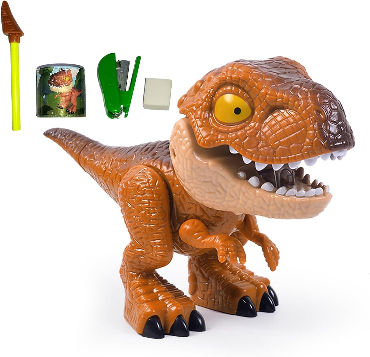 Set de Útiles Escolares 5 en 1 con Diseño de Dinosaurio