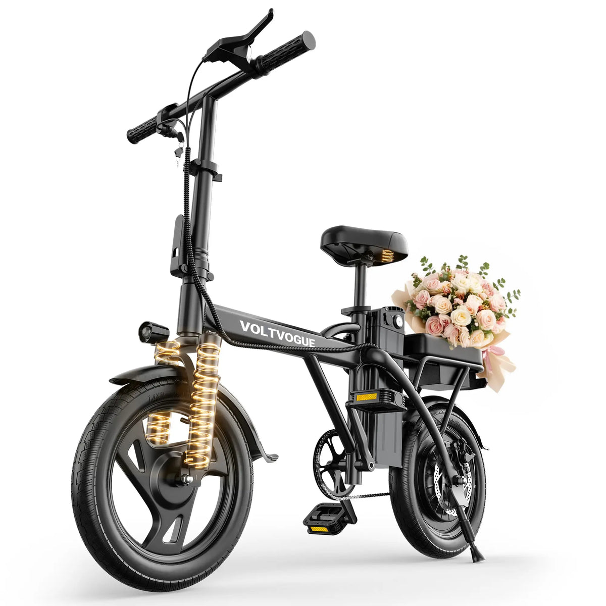 Bicicleta Eléctrica 750W, Doble Asiento y hasta 40 Millas de Autonomía