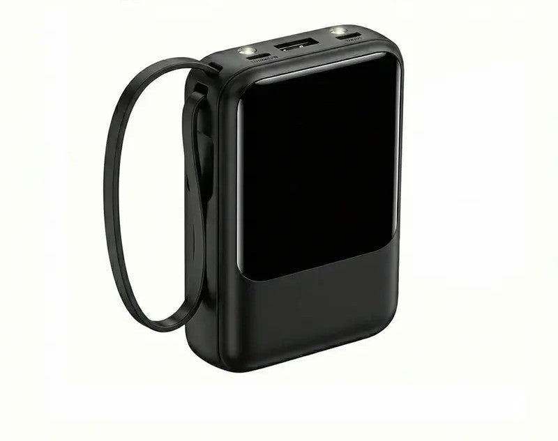 Power Bank portátil con cables integrados 20,000 Mah