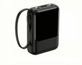 Power Bank portátil con cables integrados 20,000 Mah