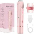 Depiladora Eléctrica 2 en 1 para Mujer | Rostro y Cuerpo | Recargable e Impermeable